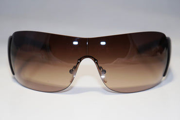 PRADA Mens Designer Sunglasses Brown Shield SPS 02L 7Y2-6S1 16039