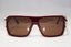 VERSACE Mens Designer Sunglasses Maroon Rectangle MOD 4126 141/73 15770