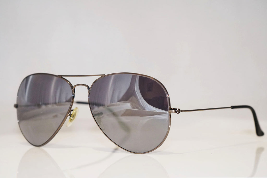 RAY-BAN Mens Designer Flash Mirror Sunglasses Silver Aviator RB3025 004 58 14436