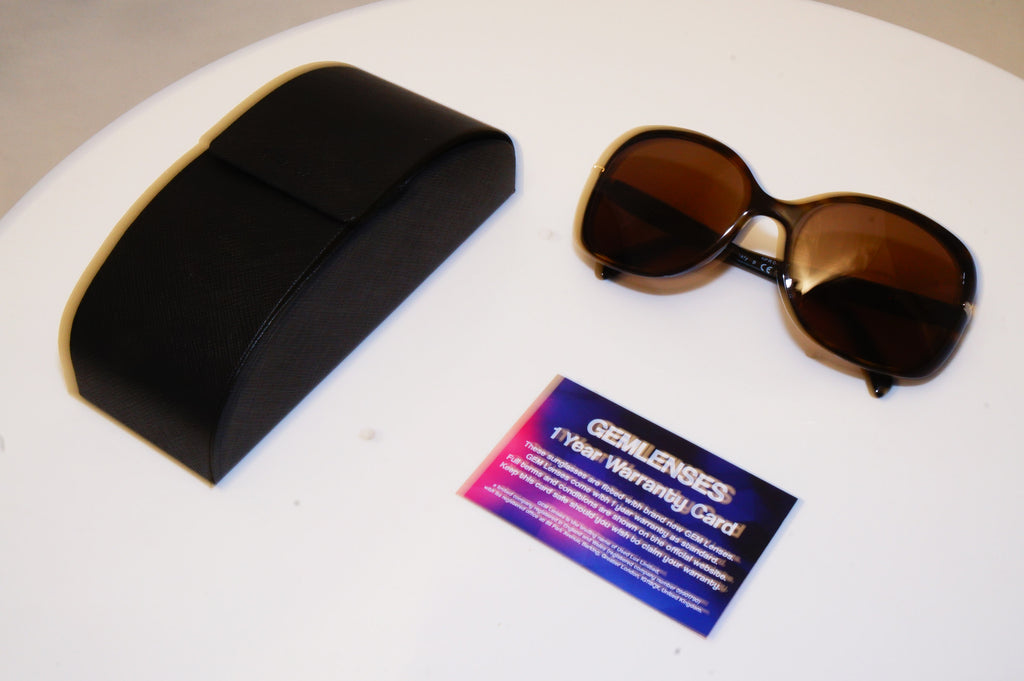 PRADA Womens Designer Sunglasses Brown Butterfly SPR 080 2AU-6S1 18050