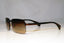 PRADA Mens Boxed Designer Sunglasses Brown Rectangle SPR 61N ACD-6S1 17121