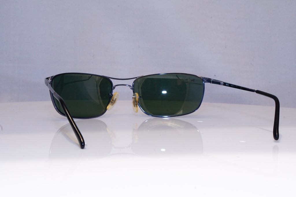 RAY-BAN Mens Vintage 1990 Designer Sunglasses Rectangle RB 3183 002/81 19301