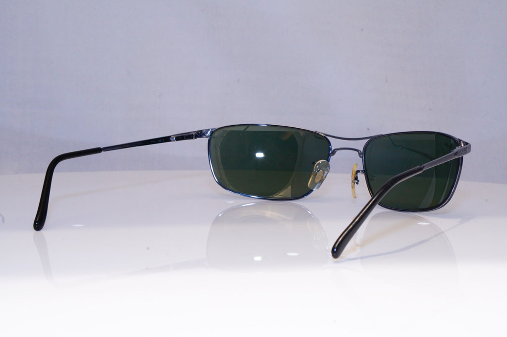 RAY-BAN Mens Vintage 1990 Designer Sunglasses Rectangle RB 3183 002/81 19301