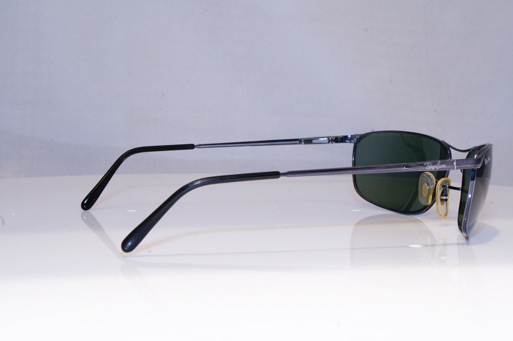 RAY-BAN Mens Vintage 1990 Designer Sunglasses Rectangle RB 3183 002/81 19301