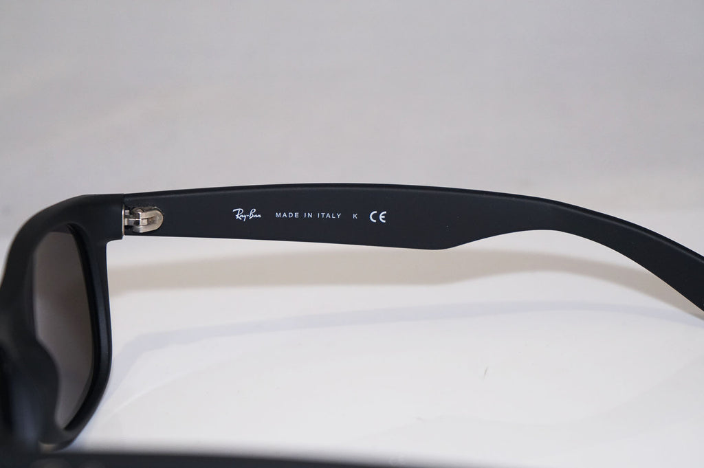RAY-BAN Mens Designer Flash Mirror Sunglasses Black New Wayfarer RB 2132 14557