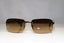 PRADA Mens Boxed Designer Sunglasses Brown Rectangle SPR 61N ACD-6S1 17121