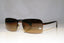 PRADA Mens Boxed Designer Sunglasses Brown Rectangle SPR 61N ACD-6S1 17121