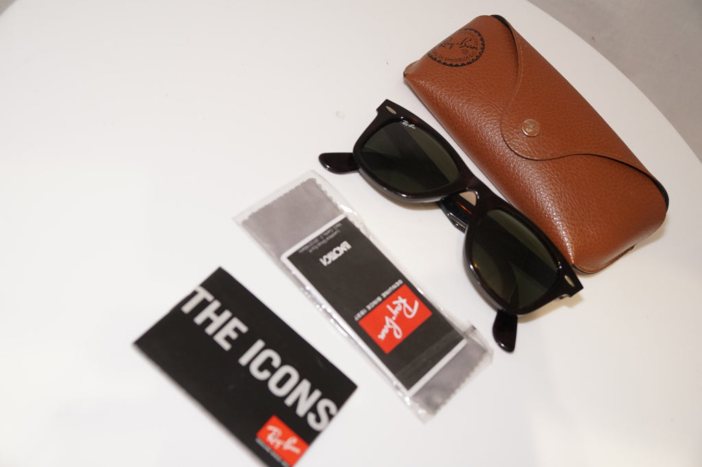 RAY-BAN Mens Womens Designer Sunglasses Brown Wayfarer RB 2140 902 19294