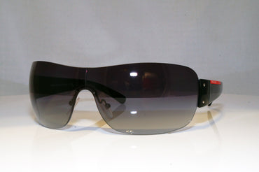 PRADA Mens Designer Sunglasses Black Shield SPS 074 1AB-5D1 17115