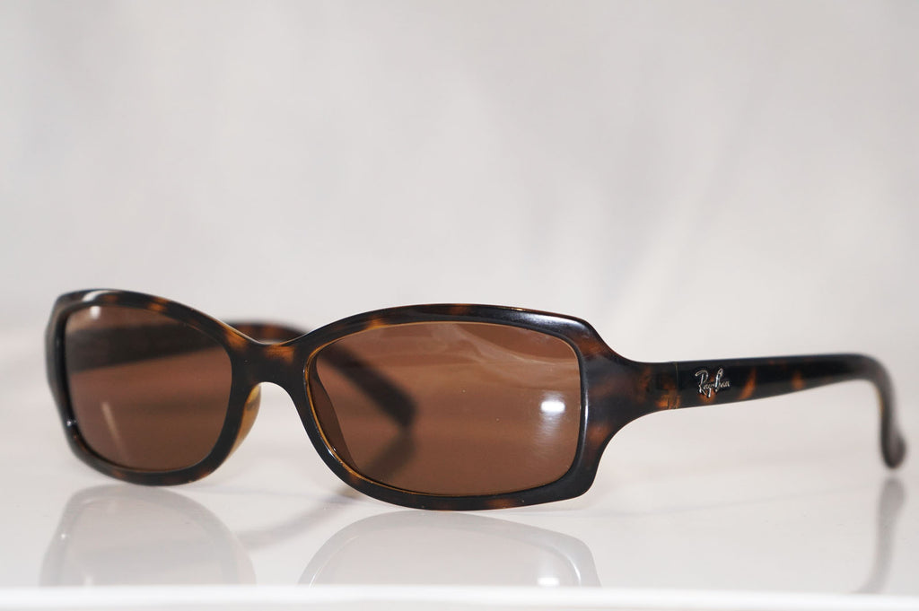 RAY-BAN Vintage Womens Designer Sunglasses Brown Rectangle RB 2130 902 14531