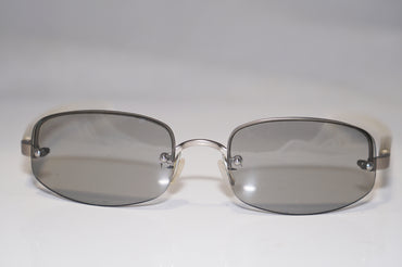 PRADA Vintage Mens Unisex Designer Sunglasses Clear Oval SPR 51A 2AC-1C1 15779