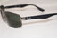 RAY-BAN Mens Designer Sunglasses Silver Wrap RB 3445 004 14419