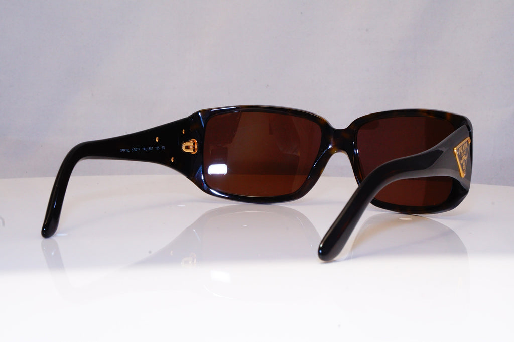 PRADA Womens Designer Sunglasses Brown Rectangle SPR 16L 2AU-6S1 18029