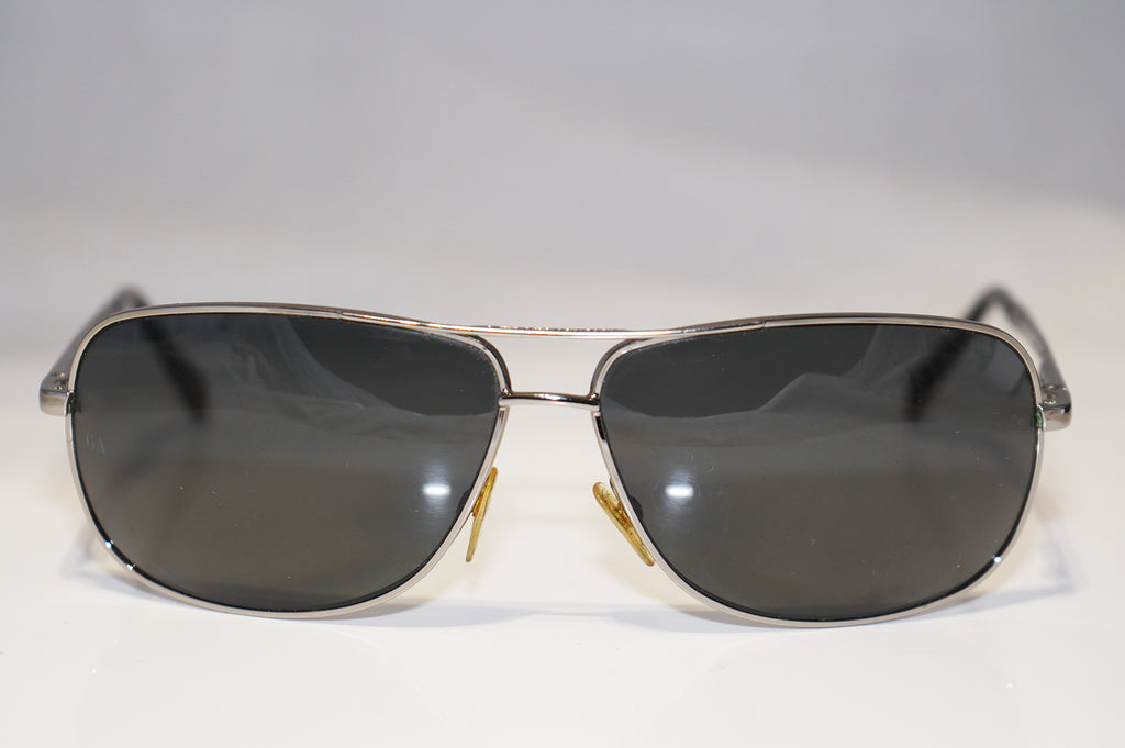 GIORGIO ARMANI Mens Designer Sunglasses Silver Aviator GA 362 6LBAH 15713