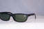 RAY-BAN Mens Vintage 1990 Designer Sunglasses Black Rectangle RB 2117 901 19292