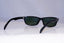 RAY-BAN Mens Vintage 1990 Designer Sunglasses Black Rectangle RB 2117 901 19292