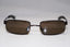 DOLCE & GABBANA 1990 Vintage Mens Designer Sunglasses Brown DG 341S 218 15756