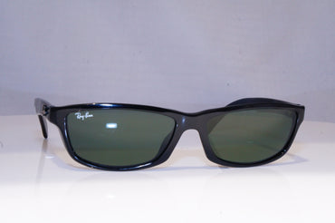 RAY-BAN Mens Vintage 1990 Designer Sunglasses Black Rectangle RB 2117 901 19292