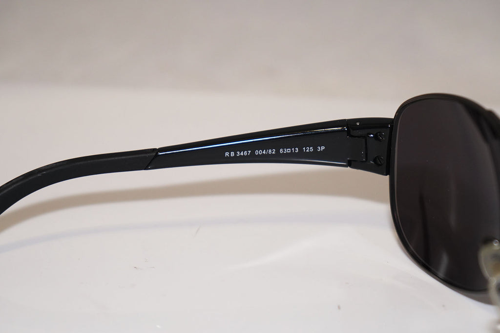 RAY-BAN Mens Designer Sunglasses Black Aviator RB 3467 004 82 14544