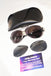 RAY-BAN Vintage Womens Designer Sunglasses Brown Rectangle RB 2130 902 14531