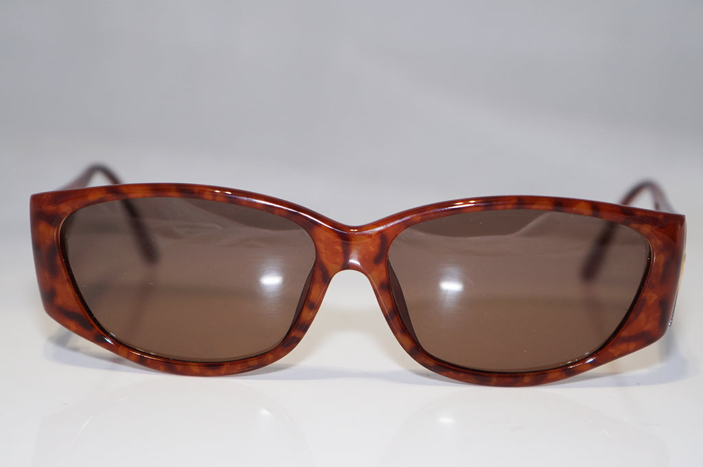 DIOR 1990 Vintage Womens Designer Sunglasses Brown Oval 2853 10 15778