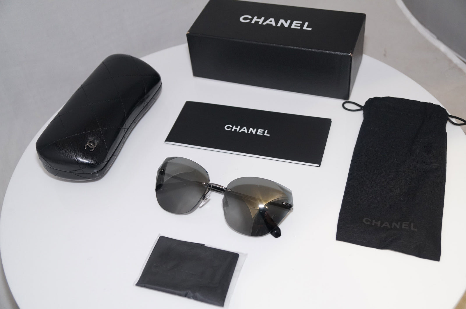CHANEL Boxed Womens Designer Sunglasses Black Butterfly EA 6022 C501 8 –  SunglassBlog