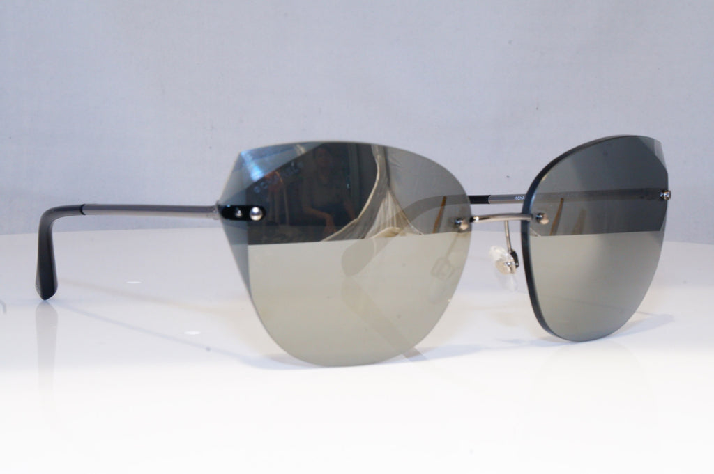 CHANEL Womens Oversized Designer Sunglasses Black Shield SKI 4124 125/13 19304