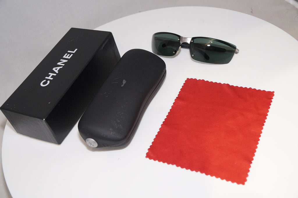 CHANEL Mens Womens Boxed Designer Sunglasses Silver Wrap 4008 123/71 19291