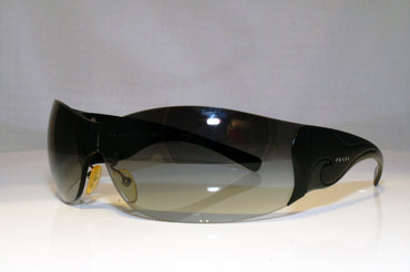 PRADA Womens Boxed Designer Sunglasses Black Shield SPR 58F 1B0-5D1 17095