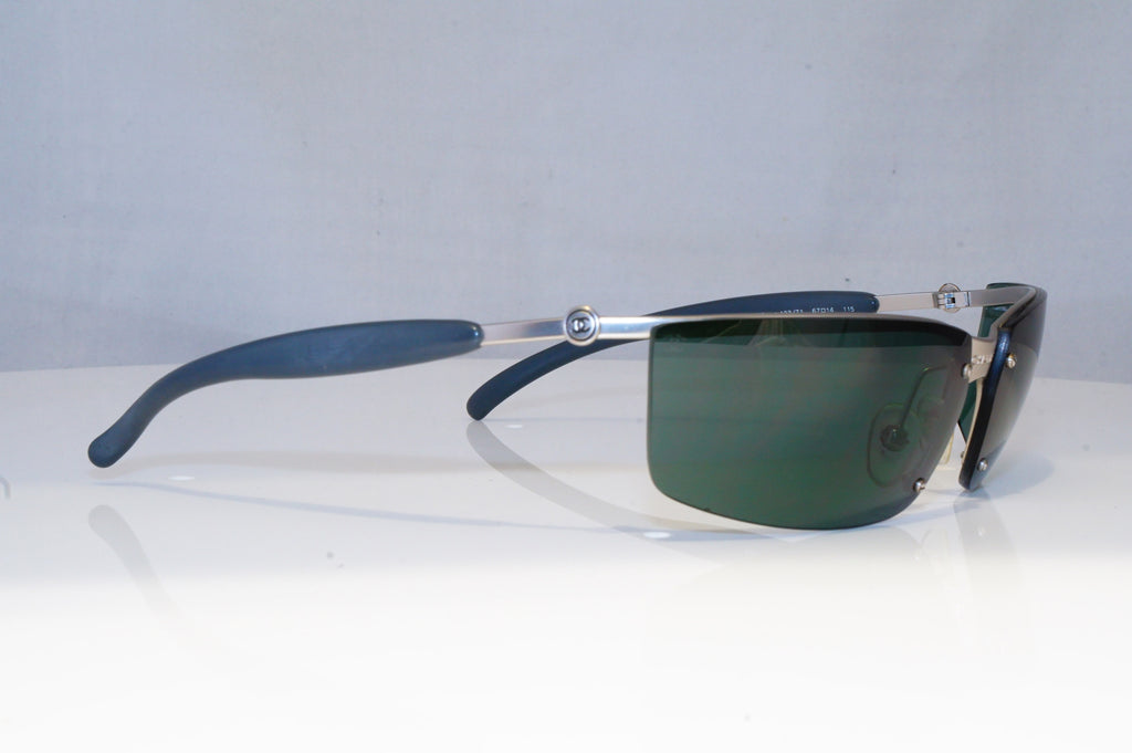 CHANEL Mens Womens Boxed Designer Sunglasses Silver Wrap 4008 123/71 19291
