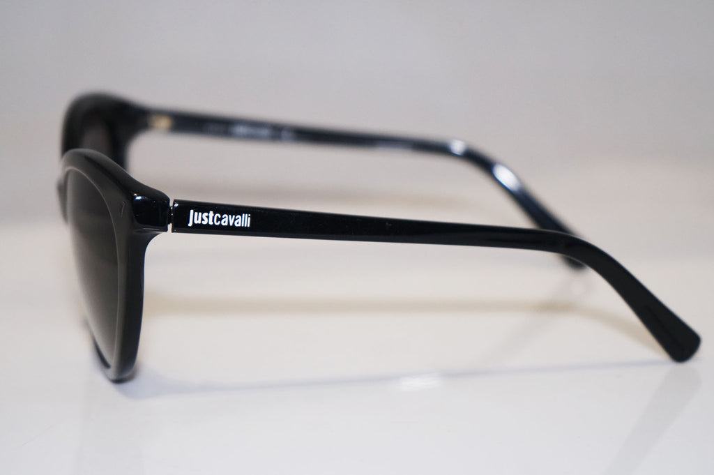 JUST CAVALLI Womens Designer Sunglasses Black Cat Eye JC558S COL01B 14594