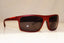 PRADA Mens Designer Sunglasses Red Wrap SPS 02Q UAV-9Q1 18061