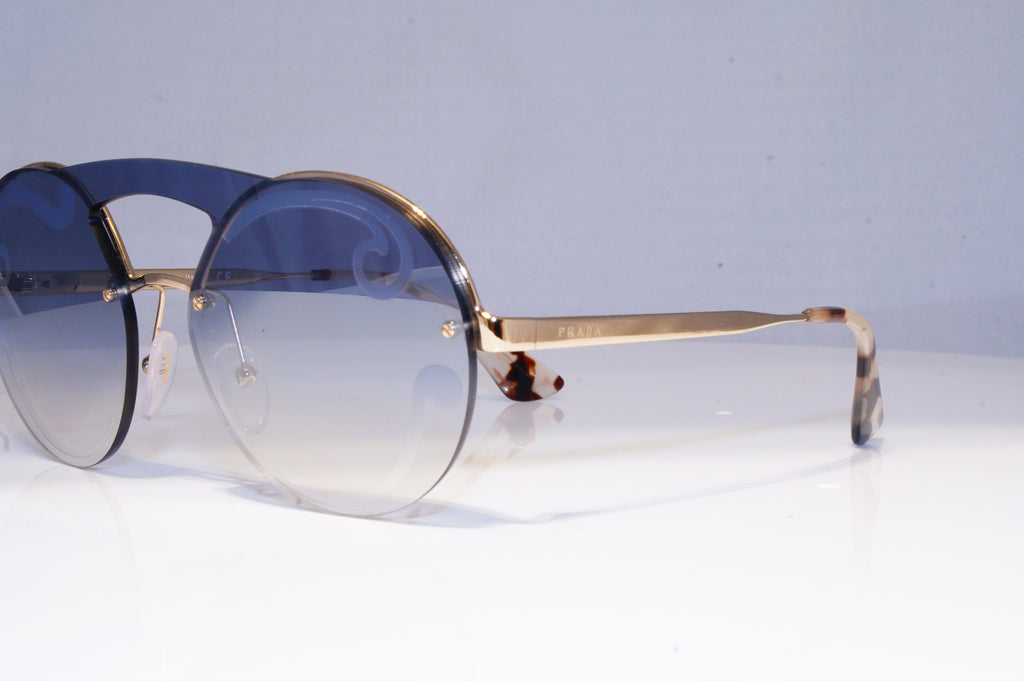 PRADA Womens Baroque Swirl Boxed Designer Sunglasses Gold  SPR 65T ZVN-0DO 20361