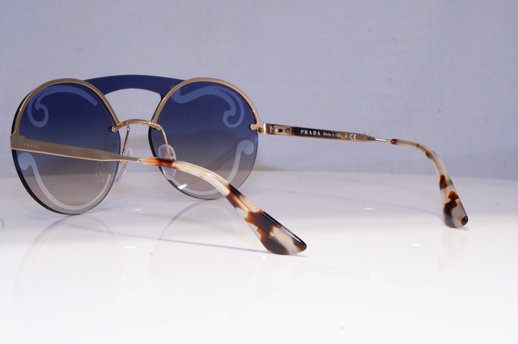 PRADA Womens Baroque Swirl Boxed Designer Sunglasses Gold  SPR 65T ZVN-0DO 20361