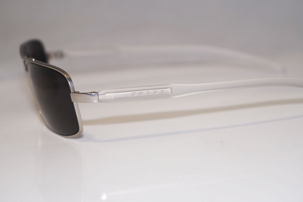 PRADA 1990 Vintage Mens Designer Sunglasses Silver SPR 54E 1AP-3O1 14156