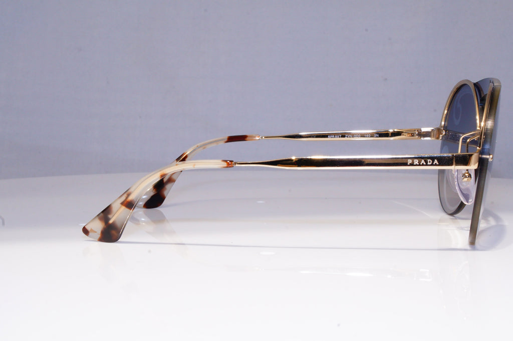 PRADA Womens Baroque Swirl Boxed Designer Sunglasses Gold  SPR 65T ZVN-0DO 20361