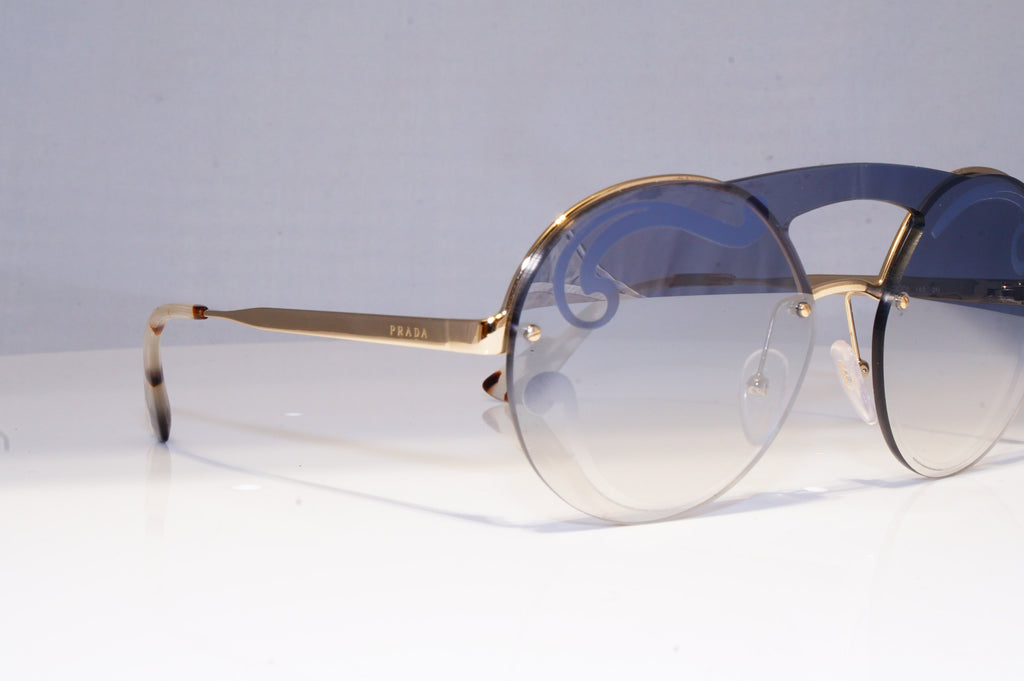 PRADA Womens Baroque Swirl Boxed Designer Sunglasses Gold  SPR 65T ZVN-0DO 20361