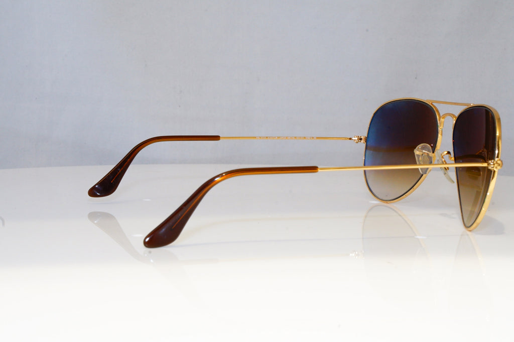 RAY-BAN Mens Designer Sunglasses Gold Pilot RB 3025 001/61 19287