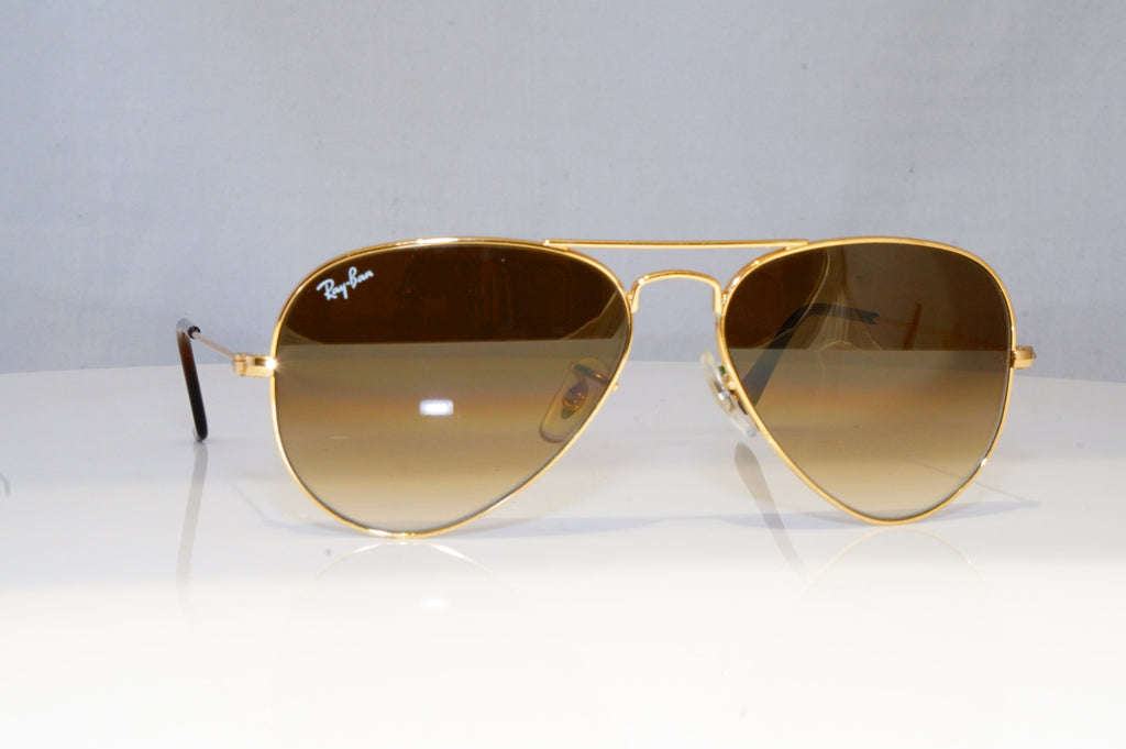 RAY-BAN Mens Designer Sunglasses Gold Pilot RB 3025 001/61 19287