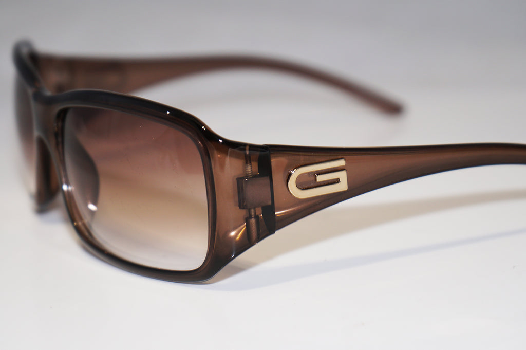 GUCCI Vintage Mens Unisex Designer Sunglasses Brown Rectangle GG 2550 NH4 15469