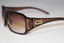 GUCCI Vintage Mens Unisex Designer Sunglasses Brown Rectangle GG 2550 NH4 15469