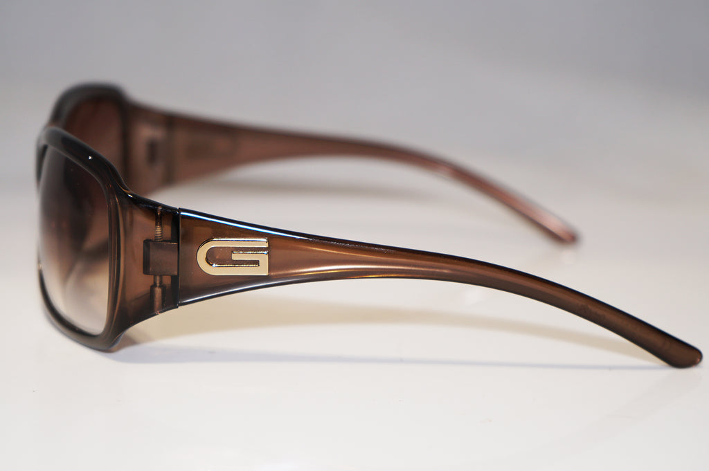 GUCCI Vintage Mens Unisex Designer Sunglasses Brown Rectangle GG 2550 NH4 15469