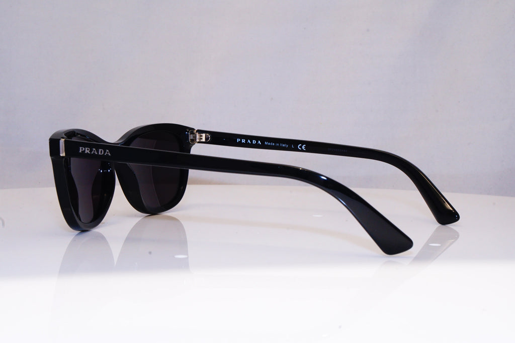 PRADA Womens Designer Sunglasses Black Cat Eye VPR 05R 1AB-101 17975