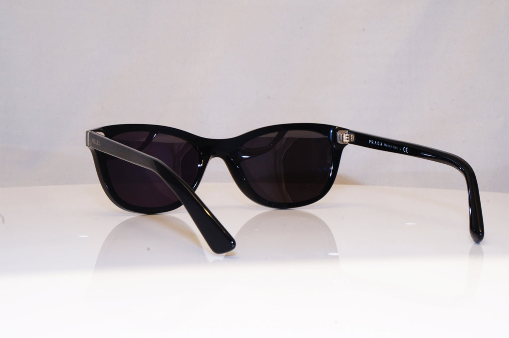 PRADA Womens Designer Sunglasses Black Cat Eye VPR 05R 1AB-101 17975