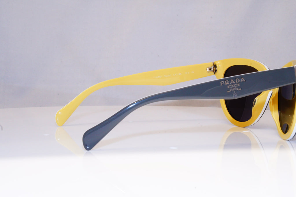 PRADA Womens Designer Sunglasses Grey Cat Eye SPR 05P KA2-9S1 18068