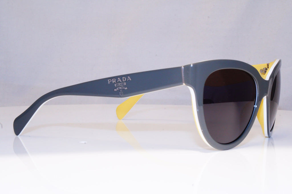 PRADA Womens Designer Sunglasses Grey Cat Eye SPR 05P KA2-9S1 18068