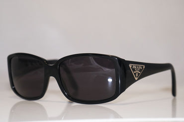 PRADA Womens Designer Sunglasses Black Rectangle SPR 16L 1AB-1A1 14133