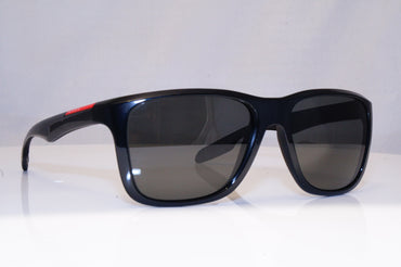 PRADA Mens Polarized Designer Sunglasses Black Square SPR 32O 1AB- 5Z1 18018