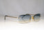 CHANEL Womens Vintage Designer Sunglasses Silver Oval 4099 124/7B 17093