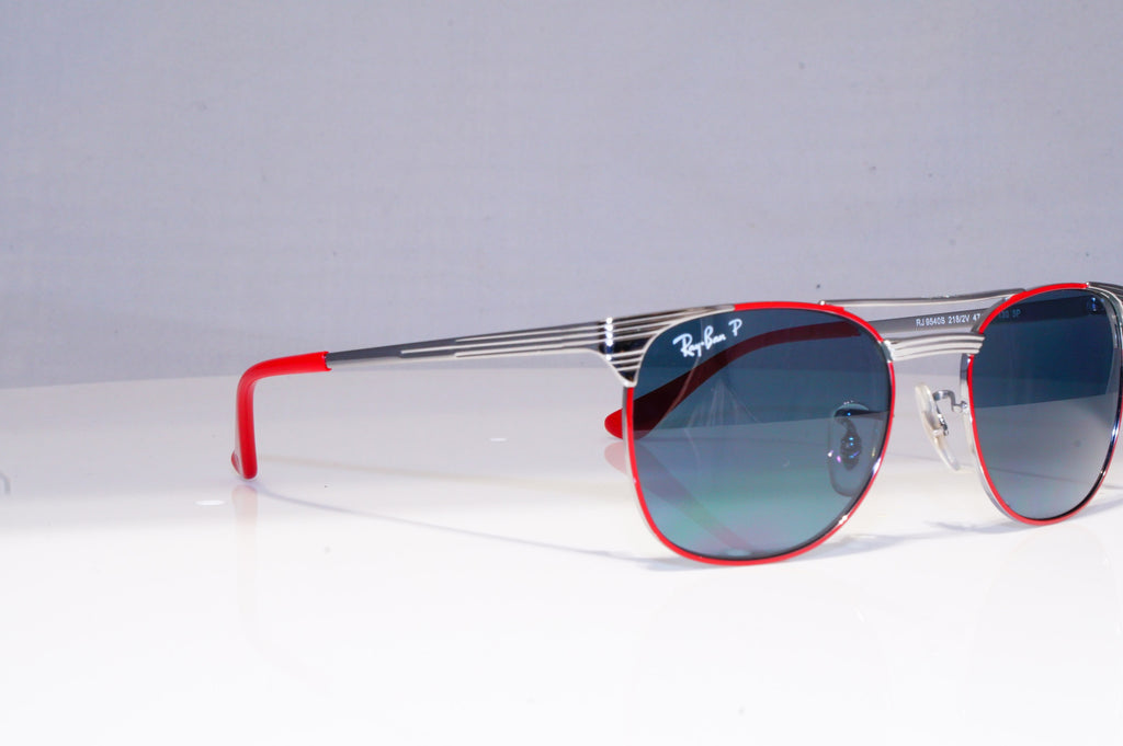 RAY-BAN Mens Polarized Designer Sunglasses Red BOYS JUNIOR RJ 9540S 18929